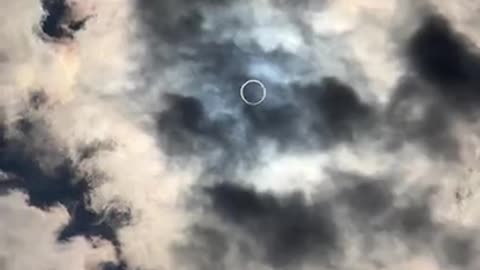 2023 Solar Eclipse Filmed in San Antonio