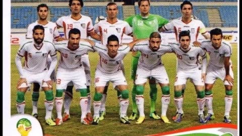 PANINI STICKERS IRAN TEAM WORLD CUP 2014