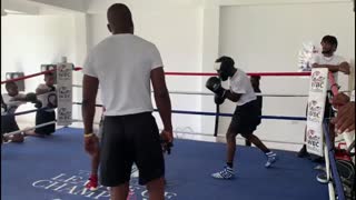 SPARRING the best in the world