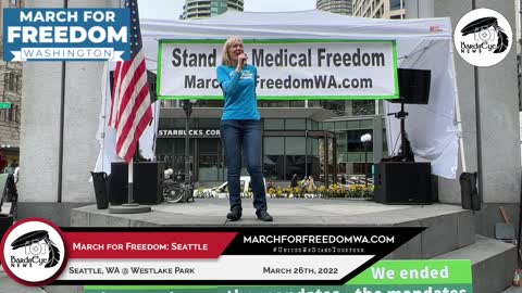 March For FREEDOM Seattle, March 26th, 2022