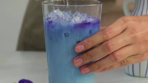 Blue Sky Ice Latte Juice