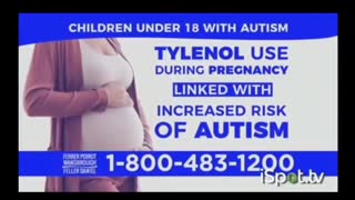 Class action lawsuit Tylenol might have caused Autism.