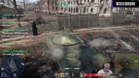 IS-4M and T-10A in action : War Thunder gameplay