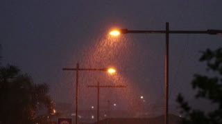 Streetlight Rain