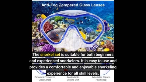 Customer Reviews: Kids Mask Snorkel Set Snorkeling Packages, with Diving Mask, Dry Snorkel, Mes...