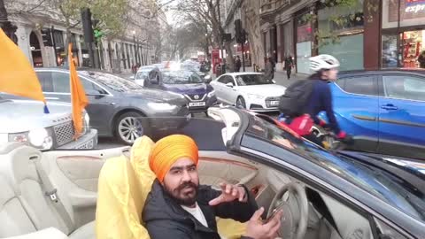 Sikhs shut down Trafalgar square 06/12/2020