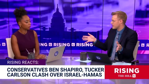 Ben Shapiro CALLS OUT Tucker Carlson,Accuses Conservatives of Siding WITH THELEFT On Gaza