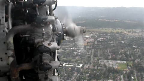 A flight in Ford Tri-Motor NC8407