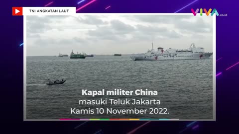Kapal RS Militer China Masuki Jakarta, Mau Ngapain_