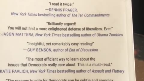 Book on the Reasons to Vote for Democratic Candidates
