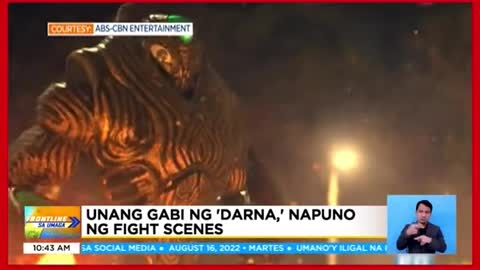 Unang gabi ng 'Darna," napuno ng fight scenes