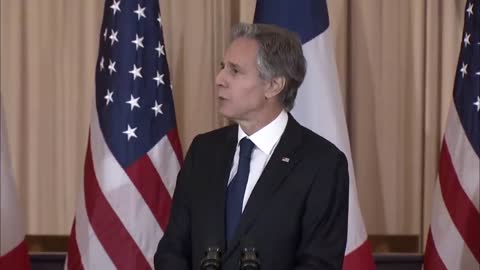 Secretary Blinken and Vice President Harris host a State luncheon honoring French President Macron