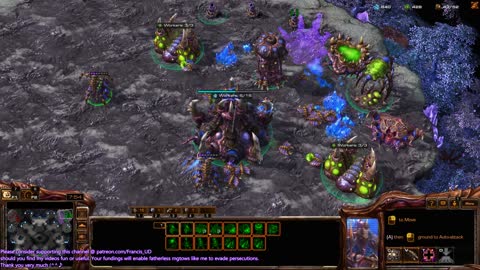 Starcraft2 zerg got beaten by protoss' carriers again:/