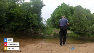 trout fishing the Betsie river