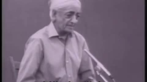 São o desejo e o tempo responsáveis pelo medo? - 1979 - Jiddu Krishnamurti