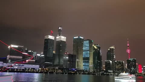 the night view of shanghai 1