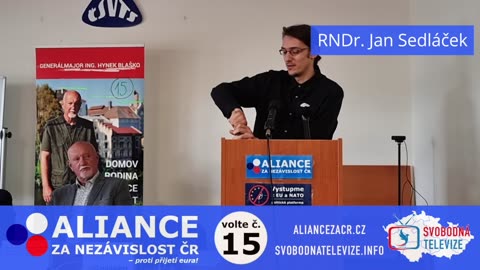 Aliance za nezávislost ČR - proti přijetí eura \ Jan Sedláček