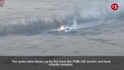 "Javelin" destroyed 5 Russian tanks