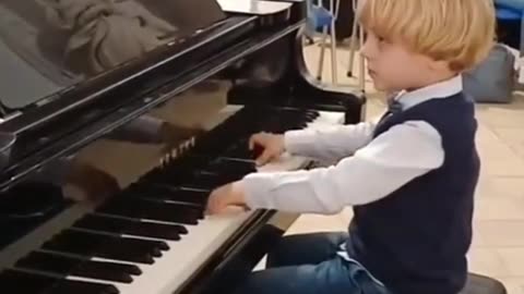 Piano playing Talent