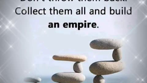 Build a empire one stone at a time