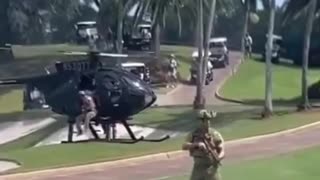 Golf Course Arrest Looks Like A Hoax - Just Watch The "Handcuffs" Come Off At Copter