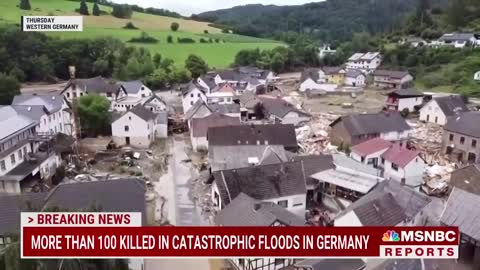 More Than 100 Dead In Germany Flooding As Rescue Effort Continues