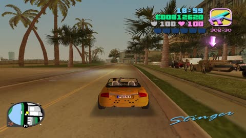 Grand theft Auto:Vice City Side MIssion #2 Sir,Yes Sir