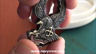 US Navy Petty Officer 2nd Class Crow Collectible Challenge Coin