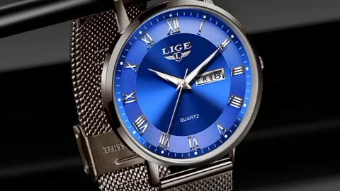 LIGE women's luxury watch