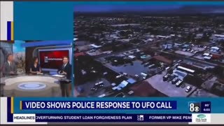 realvaultteam6 #BREAKING #police Body Cam captures falling #ufo in #LasVegas .