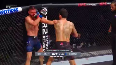 Max Holloway vs Calvin Kattar | FREE FIGHT | UFC Kansas City