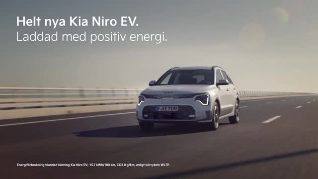 Helt nya Kia Niro EV med Multimode-Display