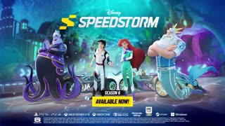 Disney Speedstorm - Official Season 6 'Under The Sea' Launch Trailer