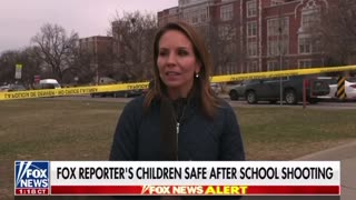 FOX reporter reunited with her son after school shooting live on air