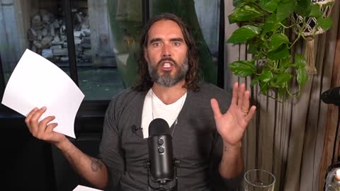 Russell Brand Talking About Jailed Marine For Speaking Truth On Joe Biden's Afghanistan Disaster