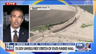 "Merry Christmas" - Texas Unveils First Stretch of New State Border Wall