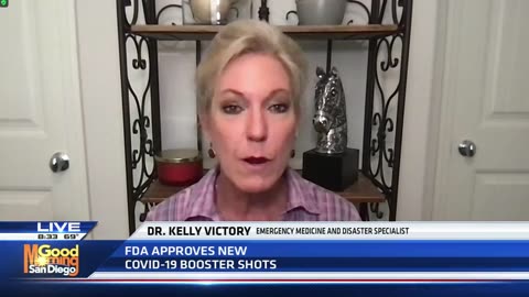 Dr. Kelly Victory says the new booster shot is not safe, not efficient, and not necessary
