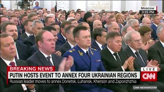 Putin announces Russia will annex four regions of Ukraine