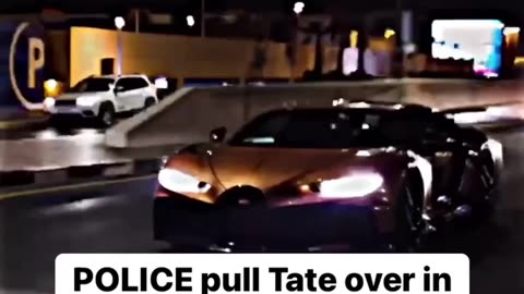 POLICE Pull Andrew Tate Over in his $5.3M BUGATTI 🥶😈