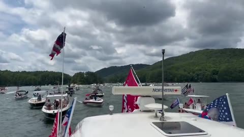 Trump Boat Parade 2024 Hits Georgia Marina