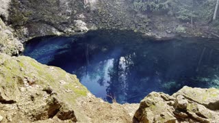 Approach to Tamolitch Blue Pool Area – Central Oregon – 4K