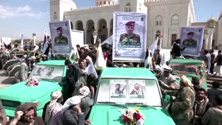 Houthis bury 18 they say died in U.S.-led strikes