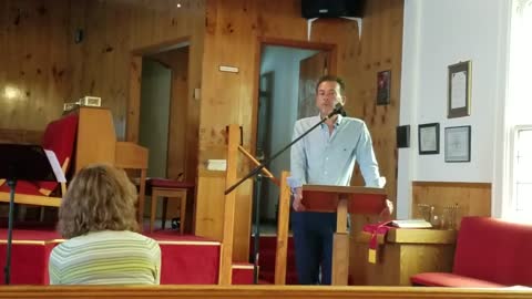 Sermon by Brad Gordon (9-5-21) 2 of 2