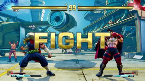02.Zeku vs ED (Hardest AI) - Street Fighter V
