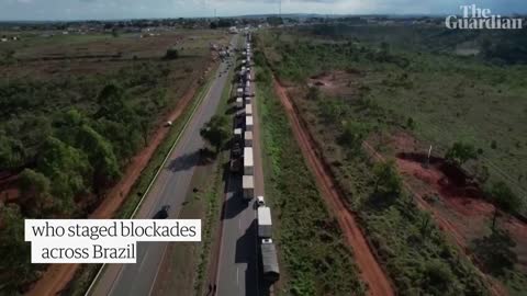 Brazil: Bolsonaro supporters block roads in protest against election defeat