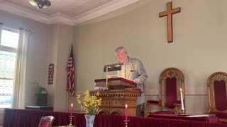 Pastor Jay D. Hobson: Sunday Sermon, Cushman Union Church 4/14/2024