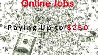 Jobs you Can do working Online