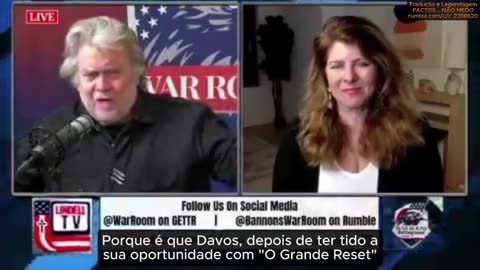 ⚠️NAOMI WOLF SOBRE A RAZÃO PELA QUAL DAVOS DISCUTE A RECONSTRUÇÃO DA CONFIANÇA APÓS COVID: "TENTARAM MATAR-NOS A TODOS"⚠️