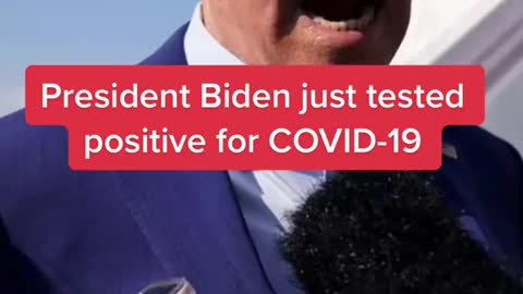 #PresidentBiden has tested positive for #COVID19