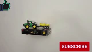 Lego Technic Tractor JohnDeere 9620R #42136 #set of 8+